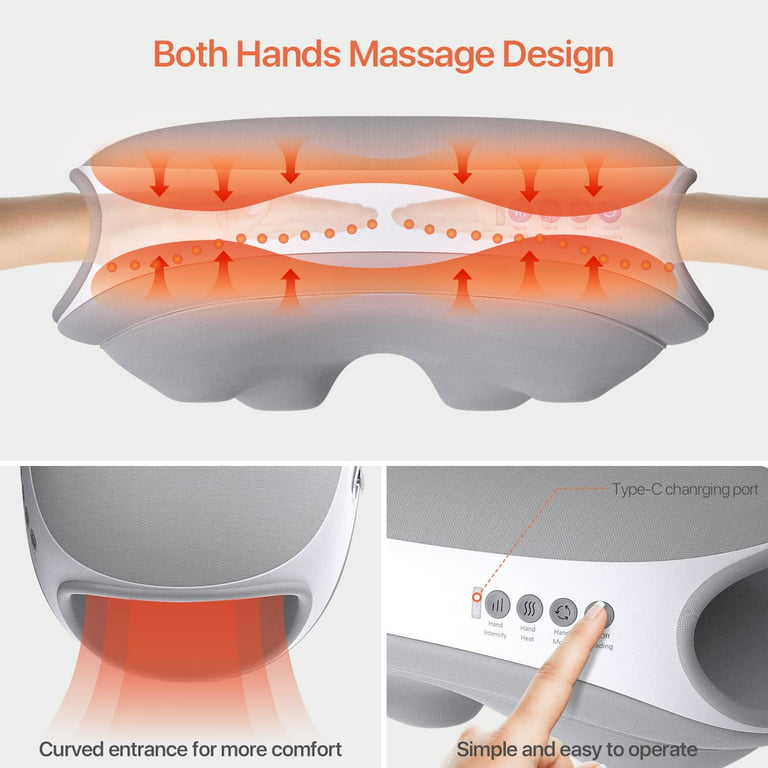 CINCOM Hand Massager（FSA or HSA Eligible）- Cordless Hand Massager with Heat  and Compression for Arth…See more CINCOM Hand Massager（FSA or HSA