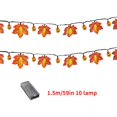 thumbnail image 3 of Thanksgiving Halloween Battery Box LED Maple Leaf Light String Indoor And Outdoor Decorative Light String, 3 of 7