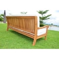 thumbnail image 4 of WholesaleTeak Outdoor Patio Grade-A Teak Wood 6 Piece Teak Sofa Set - 3 Seater Sofa, 2 Lounge Chairs, 1 Ottoman, 1 Coffee Table And 1 End Table - Furniture only - Napa COLLECTION #WMSSNP, 4 of 8