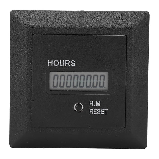Hour Meter Marine Boat Motorcycle Snowmobile Generator Tractor Lawn Mower HM?1R 100V?250V