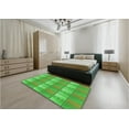 thumbnail image 4 of Ahgly Company Indoor Rectangle Patterned Dark Lime Green Area Rugs, 3' x 5', 4 of 6