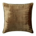 thumbnail image 2 of Custom Cushion Cover, Light Brown Throw Pillows Cover, Contemporary Solid Pillow Cover, 12x12 inch (30x30 cm) Pillow Cover, Velvet Square Throw Pillow Cover, Solid - Choco Shimmer, 2 of 5