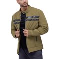 thumbnail image 3 of X RAY Jeans Men's Quilted Jacket, Olive, L, 3 of 8