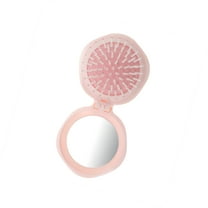 Vocoste Folding Air Cushion Hair Brush for Curly Thin Hair ABS Pink 1 Pc