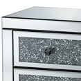 thumbnail image 6 of Baxton Studio Bronze Finished and Luxe Mirrored 3-Drawer Nightstand, 6 of 6