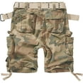 thumbnail image 2 of BRANDIT INDIVIDUAL WEAR Adult Male Relaxed Cargo Shorts, Color: Light Woodland, Size: L (2001-15107-L), 2 of 3