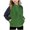 Green, variant on Hooded Jacket for Kids Long Sleeve Color Barrier Fleece Thick Warm Pullover Sizes 100-160