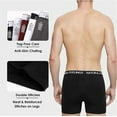 thumbnail image 3 of Natural Feelings Boxer Briefs Mens Underwear Men Pack Soft Cotton Open Fly Underwear, 3 of 3