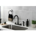 thumbnail image 2 of Kingston Brass FB7790PXSP Victorian 8" Centerset Kitchen Faucet with Sprayer, Matte Black, 2 of 5