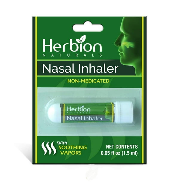 (4 Pack) HERBION Nasal Inhaler 0.05 OUNCE