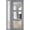 Gray, variant on Front Exterior Prehung Metal-Plastic Door See-through / Manux 8555 Grey Ash / Top Window / Office Commercial and Residential Doors Entrance Patio Garage 36" x 94" Right-hand Inswing