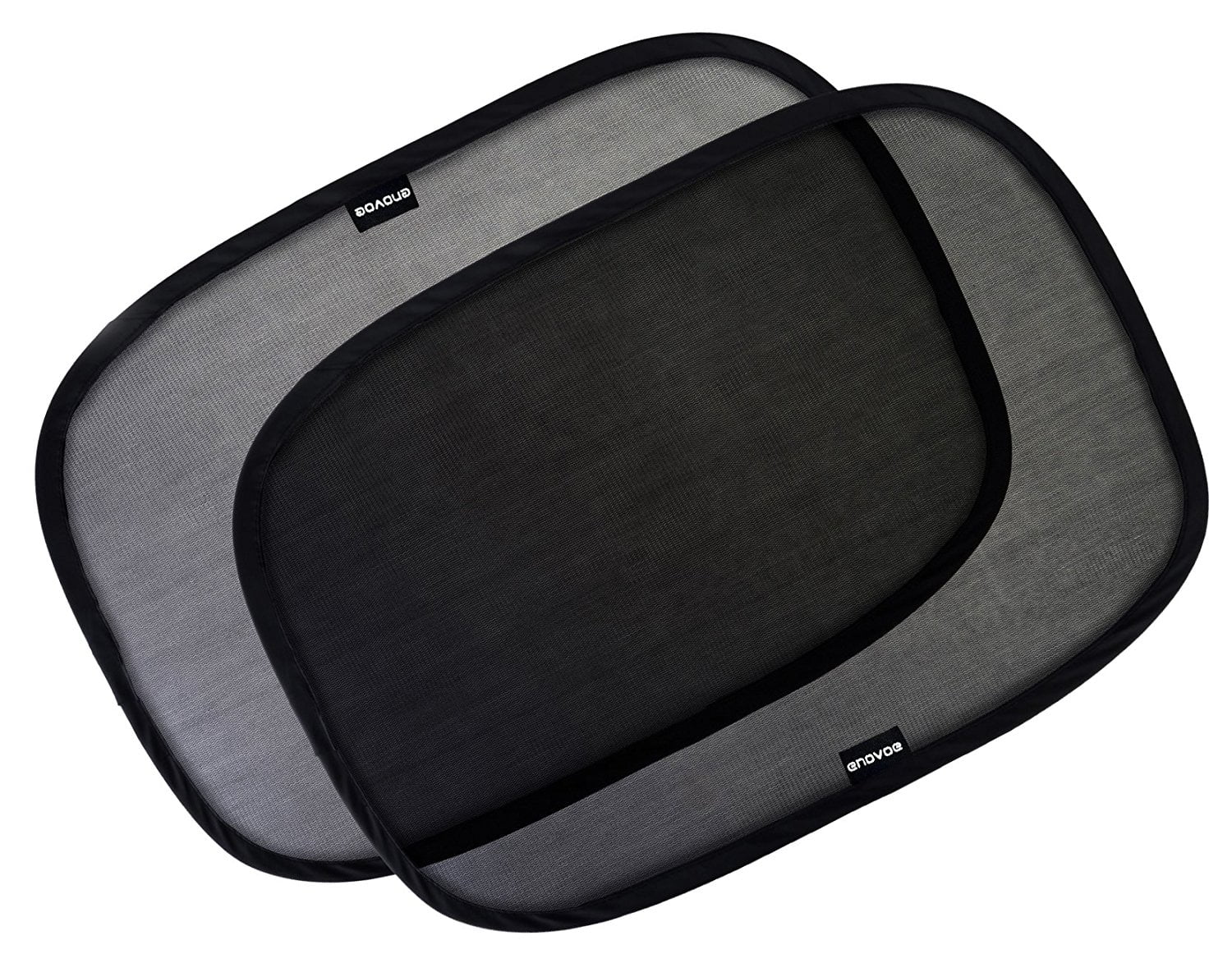 4 Pack 19"x 12" Cling Sunshade For Car Windows SAMRO Car Window Shade 