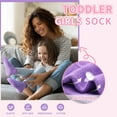 thumbnail image 4 of Toddler Girl Socks 12 Pairs, Non Slip Ankle Toddler Socks for 1-7 Years Baby Girls Kids, 4 of 7