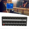 thumbnail image 4 of Headphone Amplifier Professional Low Noise Mini High Power 8 Channel Stereo Headphone Amplifier 100?240V US Plug, 4 of 5