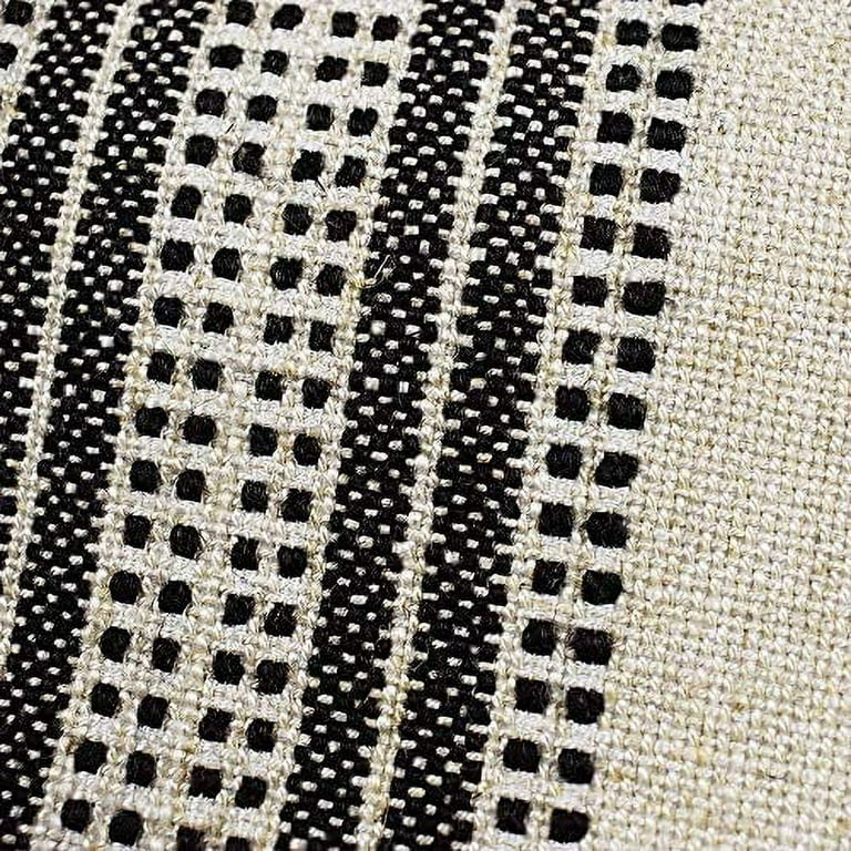 Fabric By Yard - Rayon Polyester Linen Blend Upholstery Sewing Fabrics -  Correze Chia Pattern 