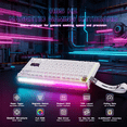 thumbnail image 4 of ATTACK SHARK R85 HE Wired Rapid Trigger Mechanical RGB Gaming Keyboard with Custom Lightbox,8KHz Polling Rate,0.005mm RT Accuracy,0.08MS Latency,Hall Effect,Magnetic Switch,Driver for PC, 4 of 11