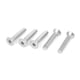 thumbnail image 1 of Tornillos de cabeza plana de acero inoxidable M8 con socket hexagonal, 45 mm de largo, 5 piezas, 1 of 2