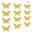 thumbnail image 1 of DIY Wall Stickers Hollow Insect Fridge Decals Sticking Fridge Decals Sticking Paperboard Stickers for Home Decor, LK04-Gold, 1 of 8