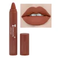 thumbnail image 1 of 3 unids/set de lápiz labial mate de terciopelo, cosméticos, resistente al agua, duradero, lápiz labial de crayón desnudo, lápiz delineador de labios marrón no pegajoso, maquillaje, 1 of 7
