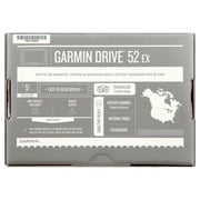 GARMIN Drive 52 EX Color Screen 6.4 in Car Windshield Mount Gps Device with Power Cable, 1 Pack