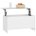 thumbnail image 5 of vidaXL Coffee Table White 102x55.5x52.5 cm Engineered Wood, 5 of 5