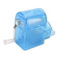 thumbnail image 2 of Triturador de tabaco portátil con manivela y estuche para guardar tabaco, color azul, 2 of 14