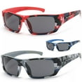 thumbnail image 2 of Kids Boys Baseball Cycling Sport Wrap Sunglasses Children Camouflage Glasses, 2 of 4