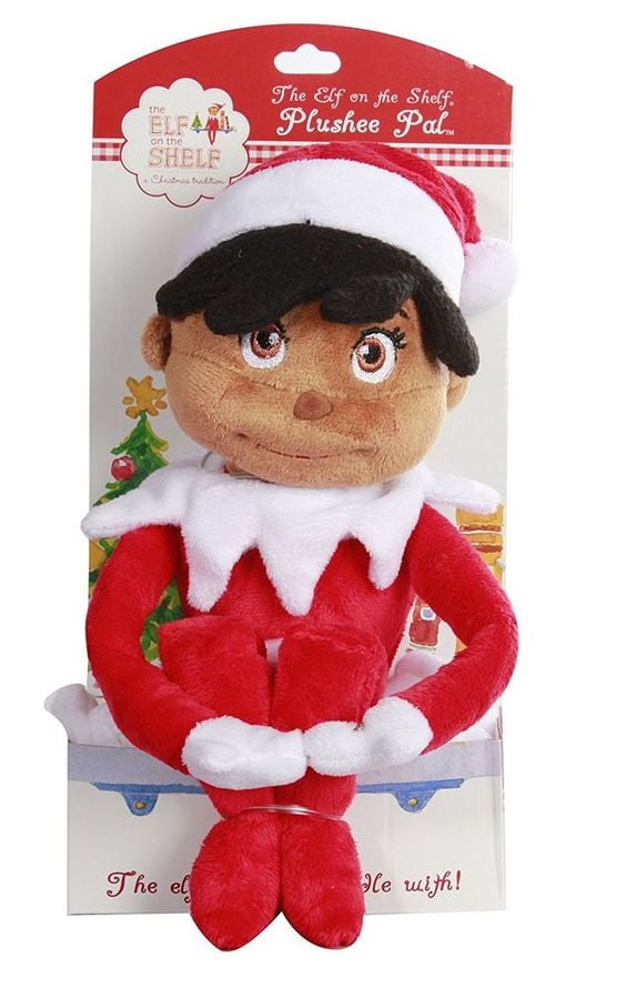 black elf on the shelf plush