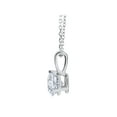 thumbnail image 2 of G/SI1 .20 ct Solitaire 100% Diamond Pendant in Platinum Lab Grown, 2 of 3