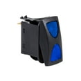 thumbnail image 2 of 5pc 12V DC 20A 4-Pin LED ON-OFF-ON SPDT Rocker Switch Kit - BLUE, 2 of 4