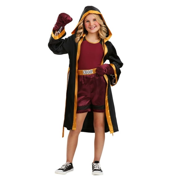 Girl's Tough Boxer Costume