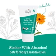 Earth Mama Organic Baby Face Nose and Cheek Balm, 2 fl oz