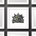 thumbnail image 2 of Gallery Pops Nickelodeon Teenage Mutant Ninja Turtles: Mutant Mayhem - Rocksteady Patch Wall Art, White Framed Version, 12" x 12", 2 of 5