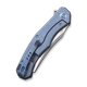 thumbnail image 5 of WE Knife RekkeR Frame Lock 22010G-4 Blue Titanium CPM 20CV Steel Pocket Knives  Cuchillo, 5 of 9
