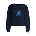 thumbnail image 6 of Disney Women's Sequin Stitch Nubby Fleece Sweatshirt, 6 of 6