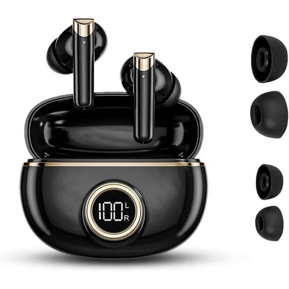 Ai Translation Earbuds Real Time, Language Translation Headphones Supports 144 Languages Online Translation,TWS Language Translator Earphone Bluetooth 5.4 APP Fit iOS & Android for Travel Business