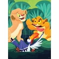 thumbnail image 6 of Ceaco Kids Entertainment Deluxe Making Faces Glow 100-Piece Interlocking Jigsaw Puzzle for Children Ages 6+, 6 of 9
