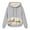 #0354-Gray, variant on Uootdi Fleece Gift Sherpa Lined Hoodies for Women Winter Fuzzy Warm Thermal Pullover Hooded Casual Comfy Sweatshirt