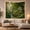 Waterfall Bench, variant on Fantasy Forest Scene with Stone Archway and Waterfall, Dreamy Fantasy for Nature Lovers, Magical Forest Wall Art, Housewarming Gift, Tapestry Wall Hanging for Bedroom and Living Room