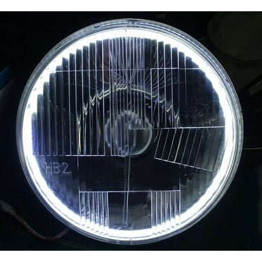 Classic 7" Hi/ Lo LED Headlight with HALO. (SINGLE)