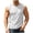White, variant on Horkkom Sleeveless Shirts for Men Button Solid Color Tank Tops Workout Vacation Casual Shirts with Pockets, S-3XL