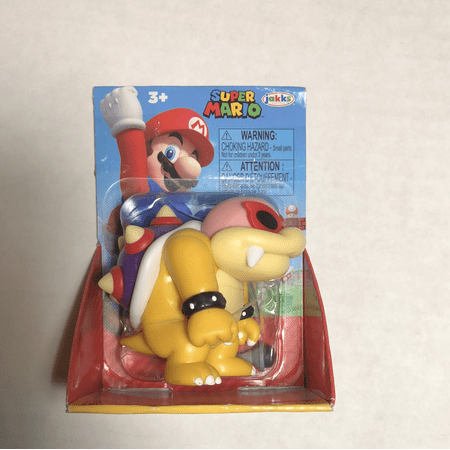 Super Mario Bros. Kids Mario Action Figure, PVC, 2.5", 0.38 lb