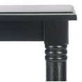 thumbnail image 6 of SAFAVIEH Cassie Amish Style Black Rectangle Wood End Table (19.8 in. W x 15 in. D x 30 in. H), 6 of 9