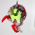 thumbnail image 4 of Guirnalda De Ladrón De Navidad, Adornos Navideños, Guirnalda De Trasero Para Hombre Viejo, Colgante Para Puertas, Ventanas Y Árboles De Navidad Guardurnaity HA038094-00, 4 of 6