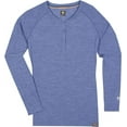 thumbnail image 3 of MERIWOOL Women's Base Layer Long Sleeve Henley - Lightweight Merino Wool Thermal, 3 of 5