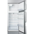 thumbnail image 2 of SUMMIT FF1512SSIM top freezer freestanding refrigerator, 2 of 3
