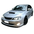 thumbnail image 4 of Ikon Motorsports Compatible with 08-10 Subaru WRX Premium Bumper Lip Spoiler STI Style PU, 4 of 4