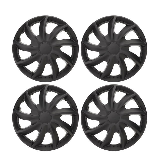 4 tapacubos de 14 pulgadas para rueda de coche, accesorios de reacondicionamiento automático, color aleatorio