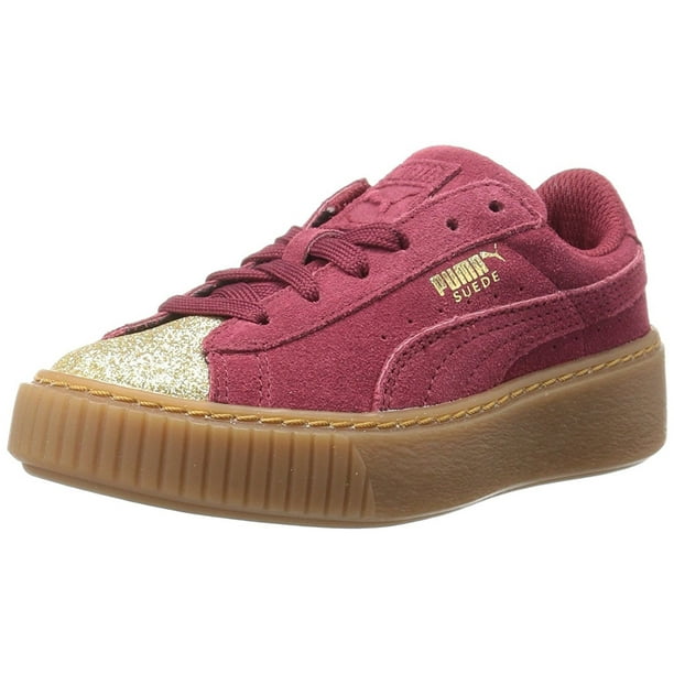 red toddler pumas