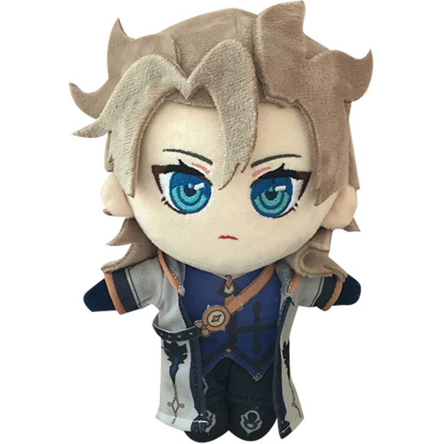 Genshin Impact Zhongli Xiao Muñeco de peluche Tartaglia Figuras de peluche suaves Juguetes Kaedehara Kazuha Lindos juguetes de peluche Regalos Almohada Albedo Talla única